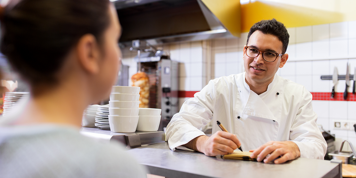 Druckprodukte für die Gastronomie