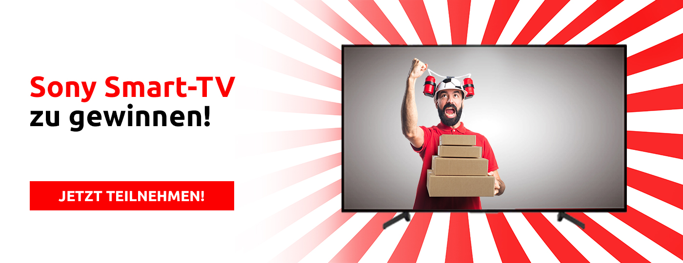 Europameisterschaft | TV Verlosung (Sony Smart-TV 43 Zoll)